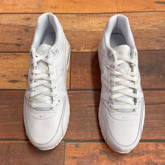 Nike Men's Air Max Command Leather "White" Running Shoes - Picture 3 of 6